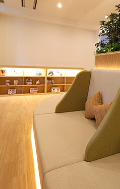 画像：休憩スペース