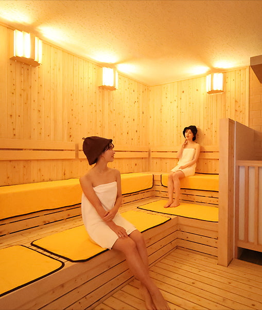 画像：サウナ