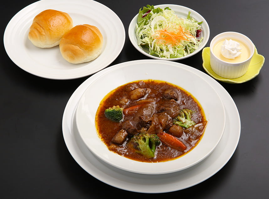 画像：北海道の食材を使用したこだわりの料理