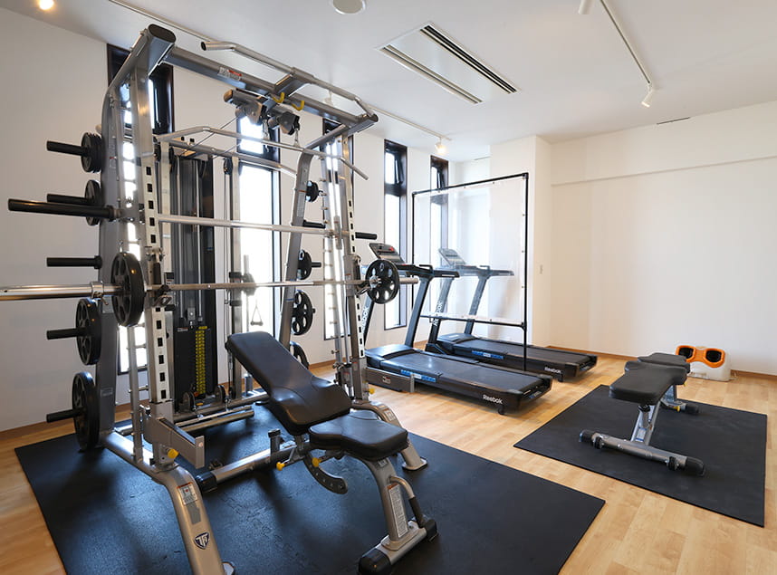 画像：高機能のトレーニングマシン