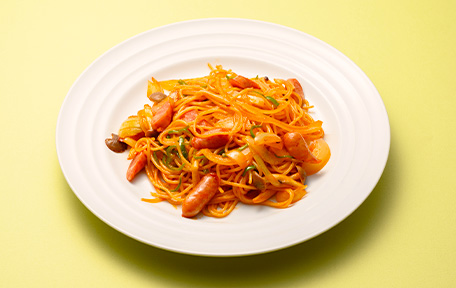 画像：昔なつかしナポリタン