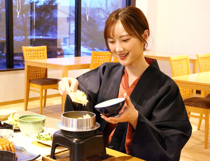 画像：夕食一例