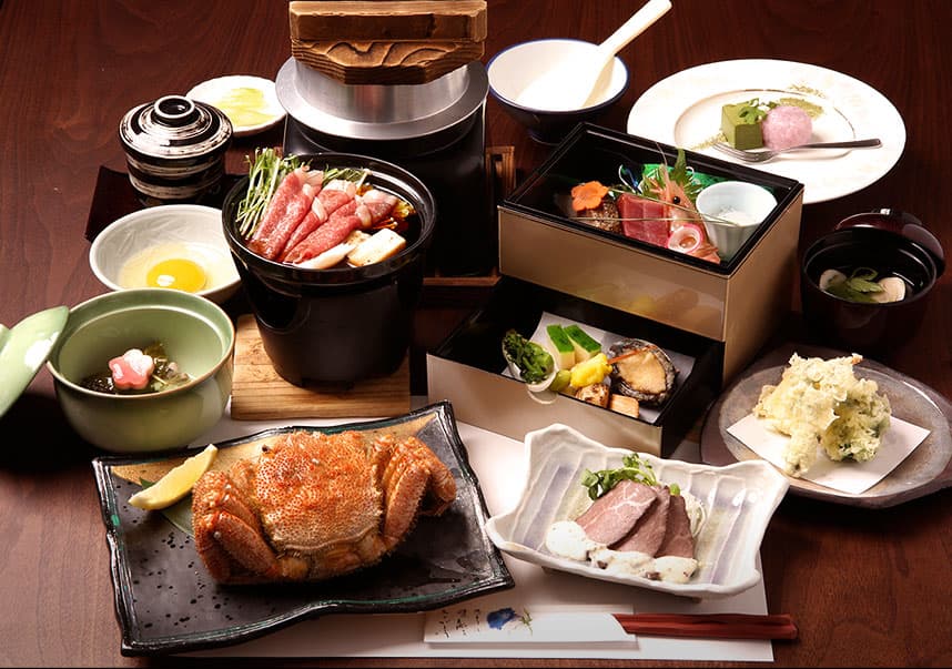 画像：お食事の一例