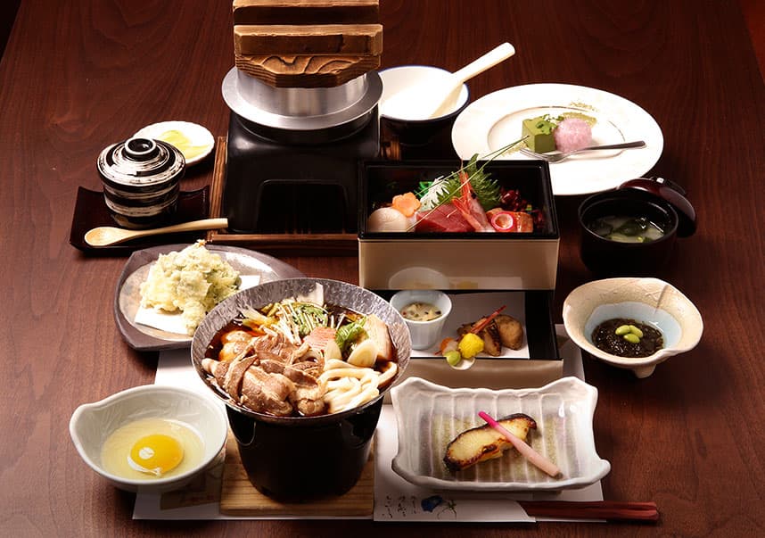 画像：お食事の一例