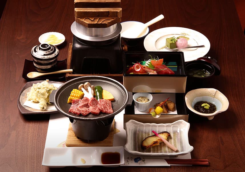 画像：お食事の一例